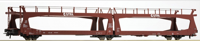 Articulated automobile transport car S.T.F.A.<br /><a href='images/pictures/Roco/229867.jpg' target='_blank'>Full size image</a>
